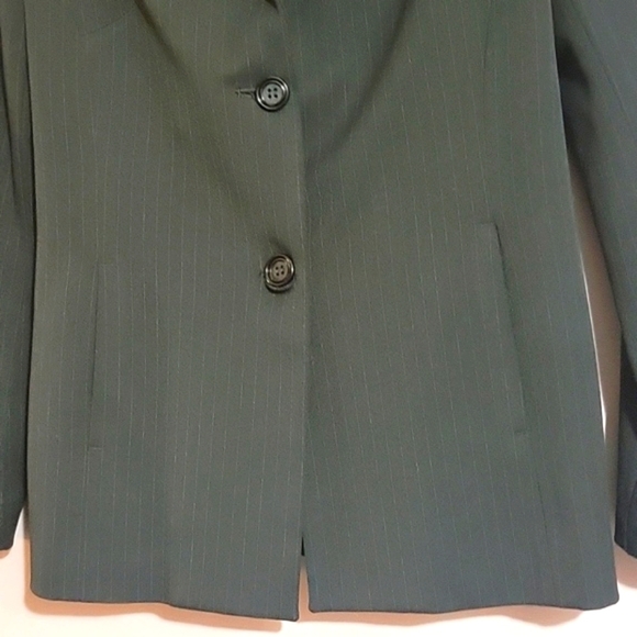 Fabrizio Gianni Woman's Pinstripe Suit Jacket, Size: 4 - Picture 6 of 8